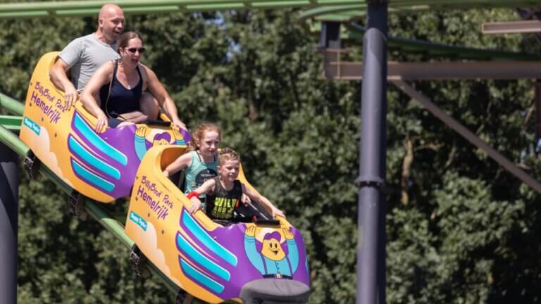 Familieachtbaan in BillyBird Hemelrijk
